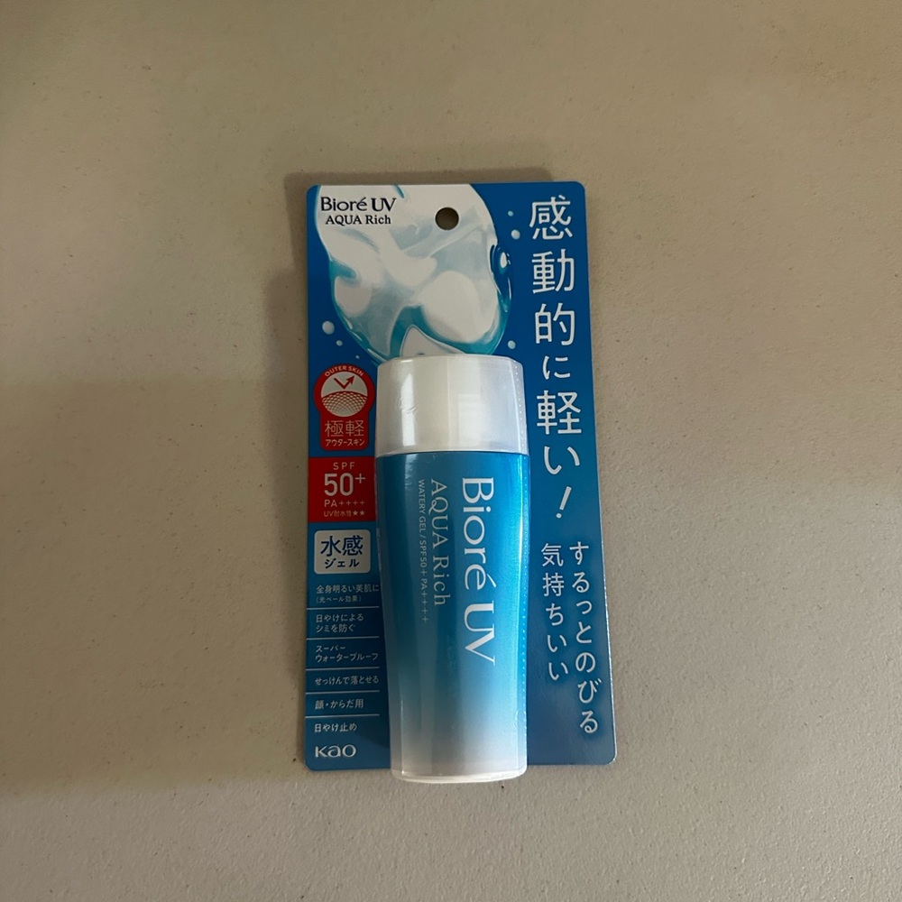 70ML Kao - Biore UV Aqua Rich Water Gel SPF50+ PA++++